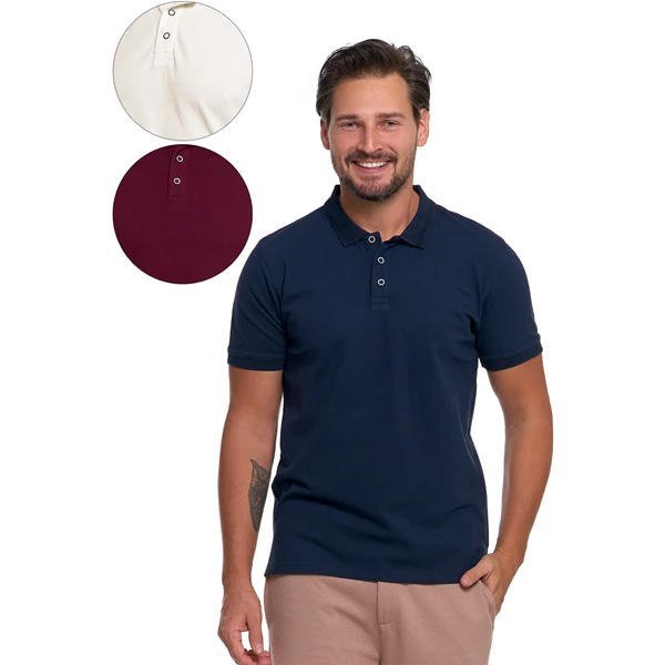 KOSZULKA POLO MĘSKA KLASYCZNA POLÓWKA OTP2900-002