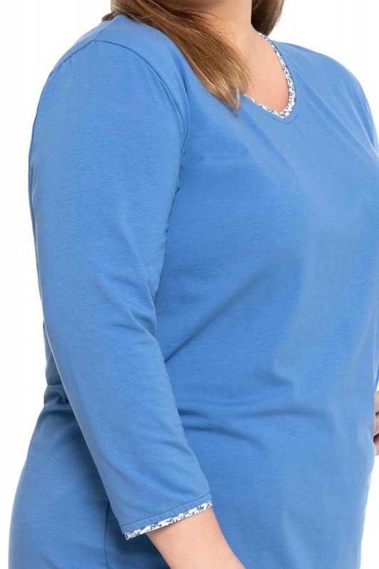 PIŻAMA DAMSKA SPODNIE 3/4 PLUS SIZE PDD5400-004 - SS/2024