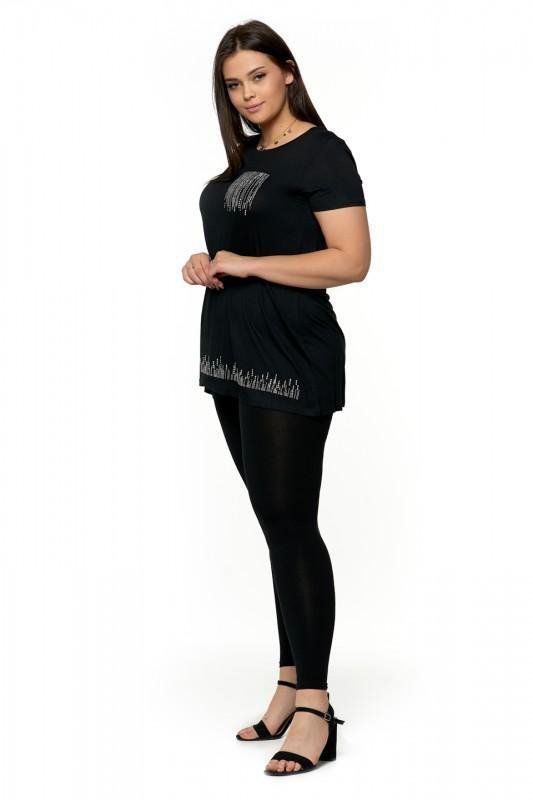 LEGGINSY DAMSKIE DŁUGIE PLUS SIZE RDL1100-005