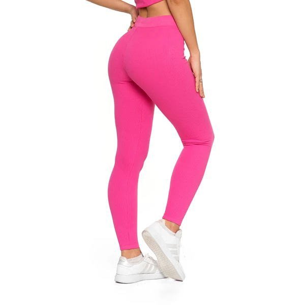 LEGGINSY DAMSKIE Z SZEROKĄ GUMĄ W PASIE RDL2500-005