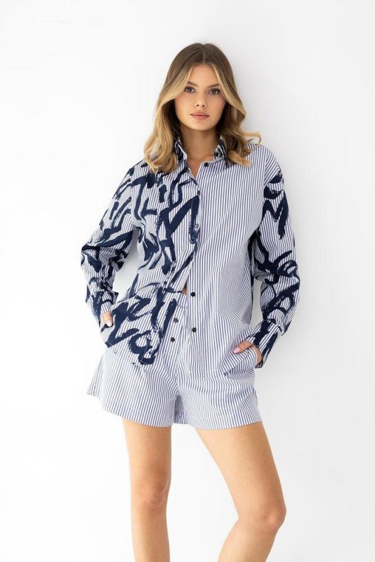 PIŻAMA HALLIE KR/R S-XL ROZPINANA