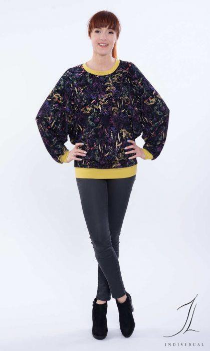 1N312 BLUZA DAMSKA DŁUGI RĘKAW