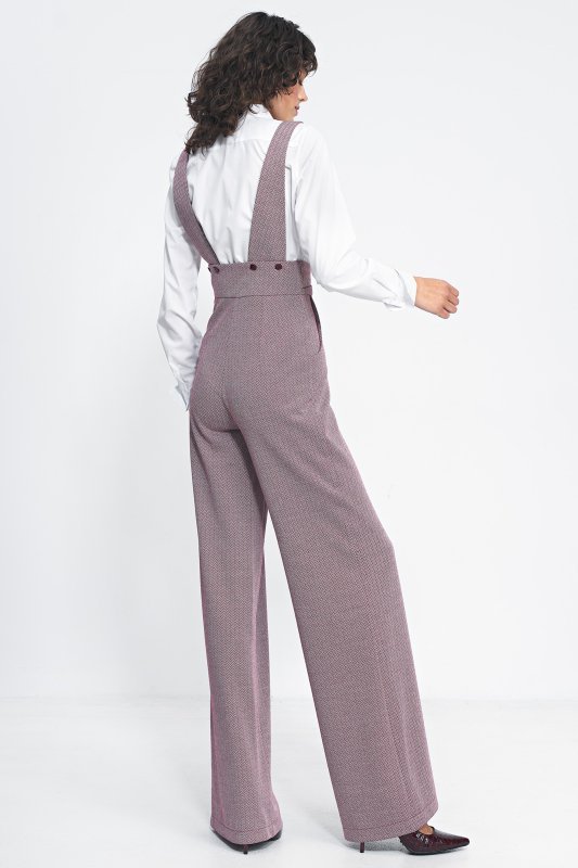 Nife Elegancka biała koszula - K71