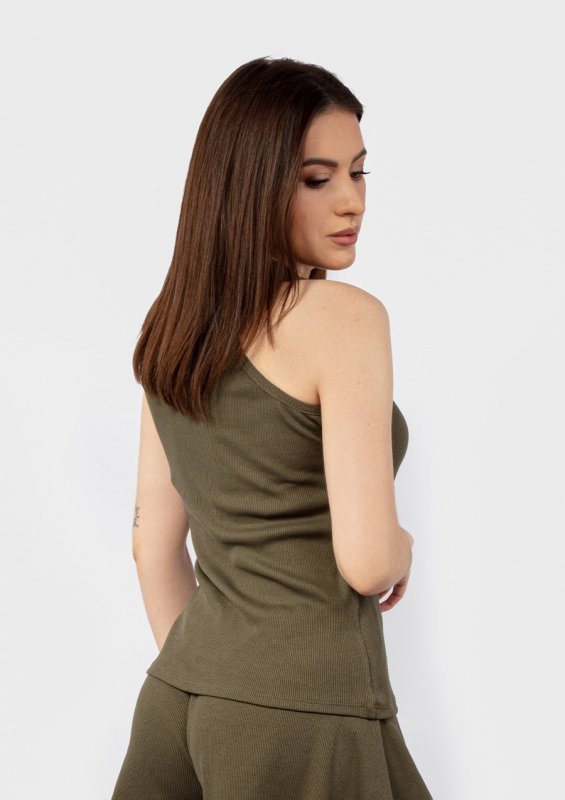 D Karen Bokserka DK-K-P3 KHAKI BAWEŁNA PRĄŻKI