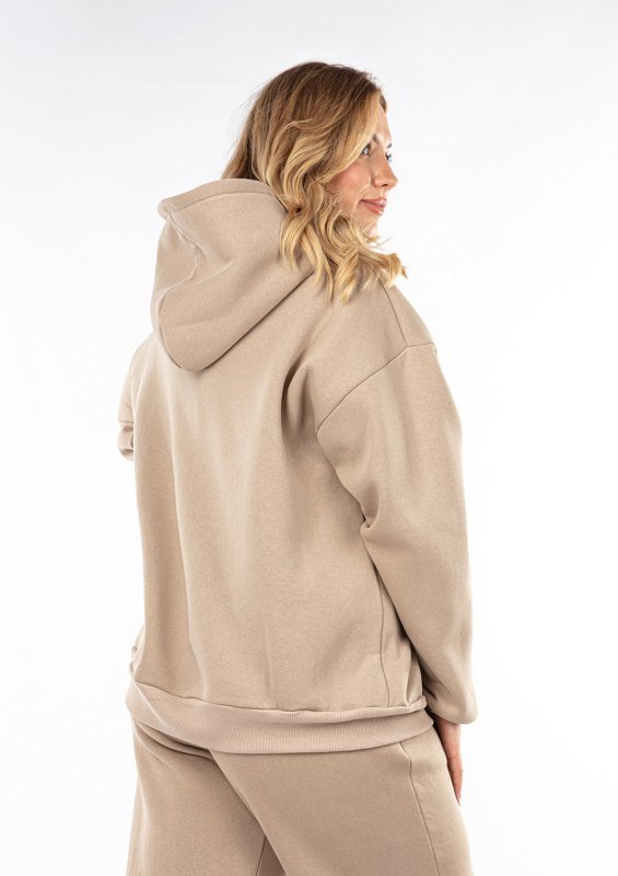 D Karen Bluza DK-K-B9-H1 CAPPUCCINO BAWEŁNA GRUBA