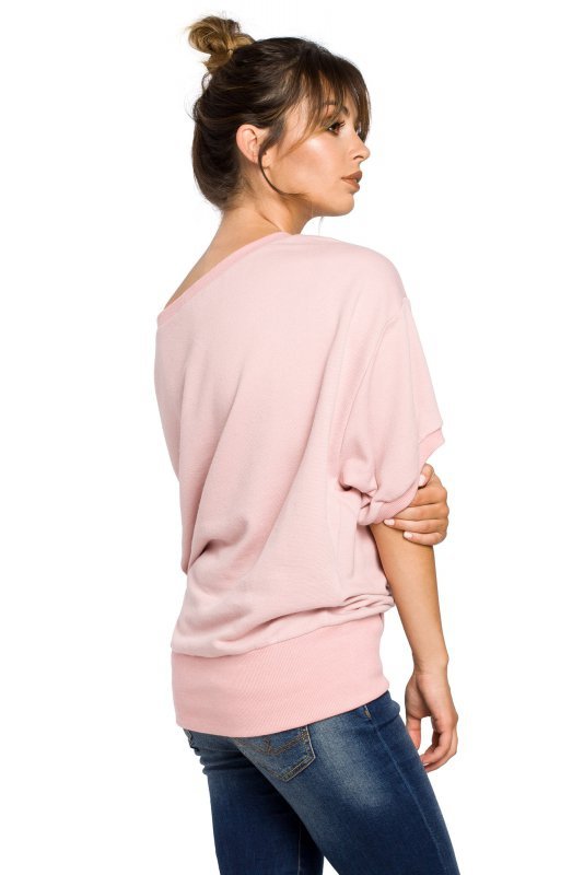 BeWear B048 bluzka pudrowa