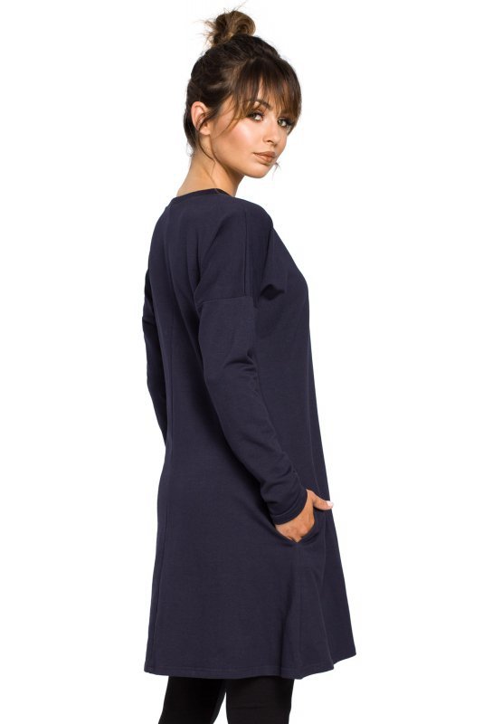 BeWear B042 tunika granatowa