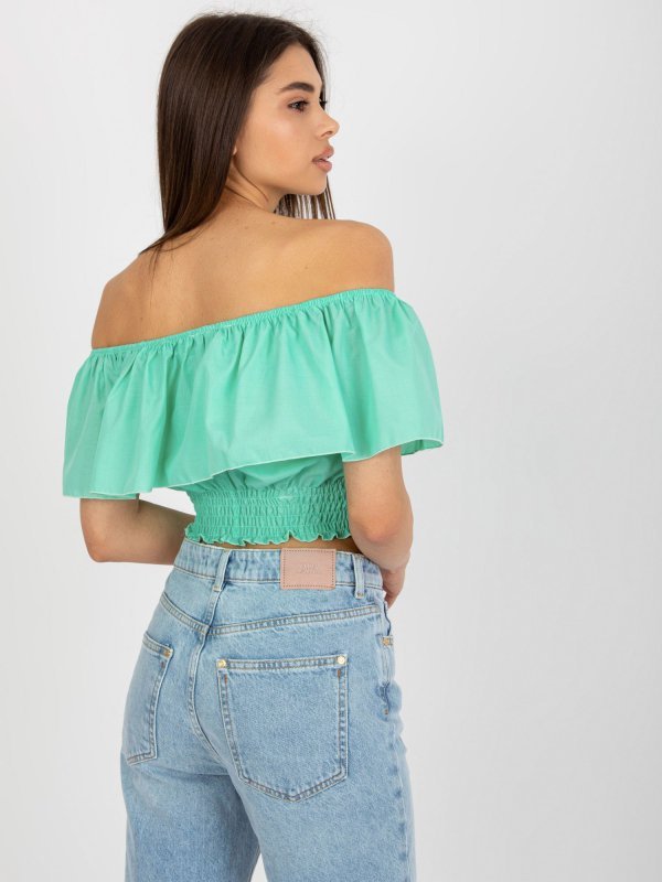 Top-LK-TP-508609.37-mietowy rozmiar - 42