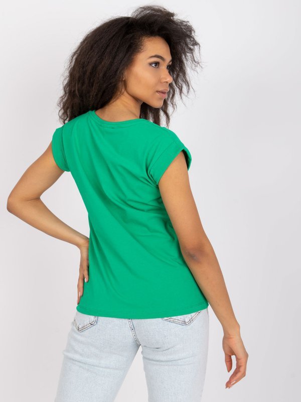 T-shirt-RV-TS-7543.12X-zielony rozmiar - L