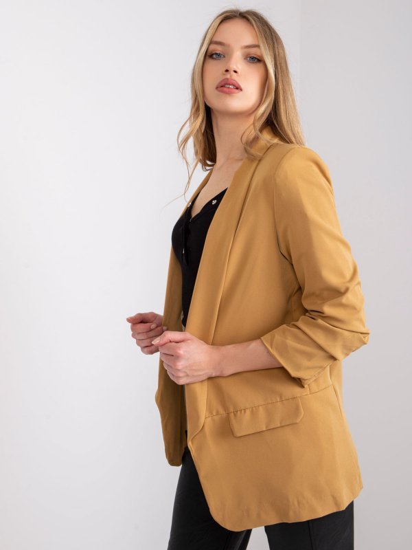 Marynarka-DHJ-MA-7684.15P-złoty rozmiar - S