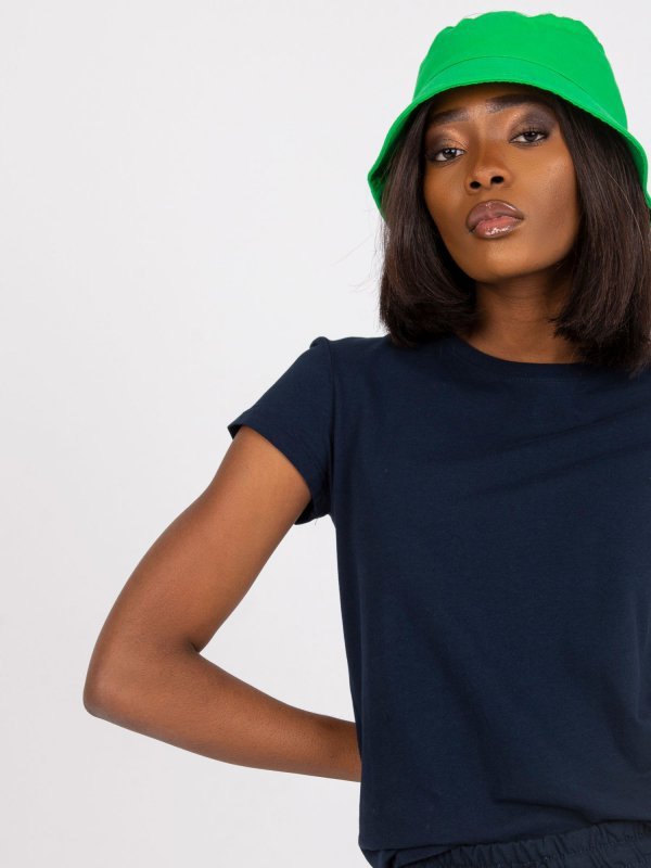 T-shirt-RV-TS-4623.93-granatowy rozmiar - M