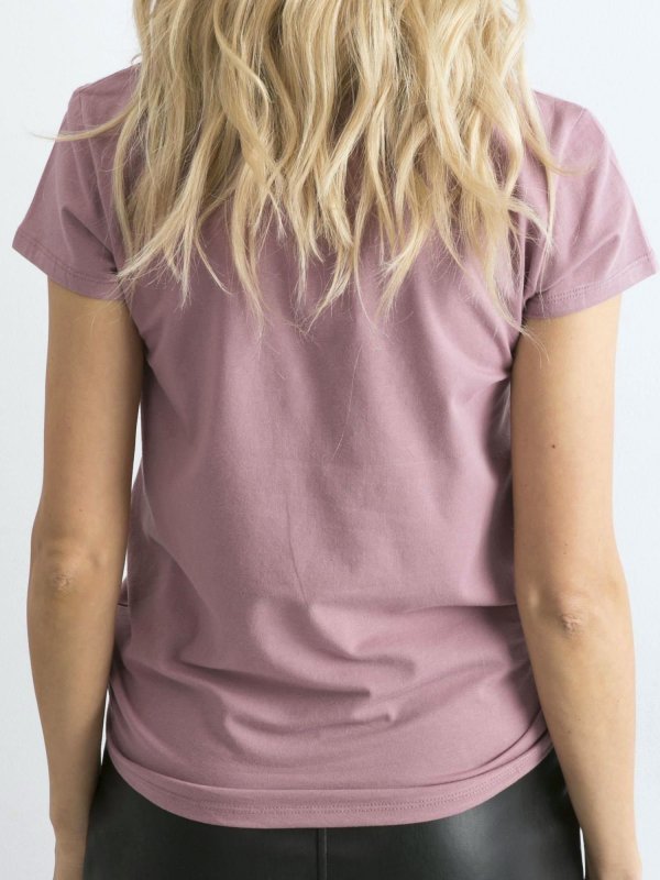 T-shirt-RV-TS-4623.67-ciemny różowy rozmiar - XL