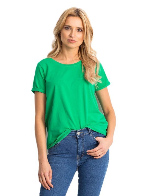 T-shirt-RV-TS-4838.16P-zielony rozmiar - S
