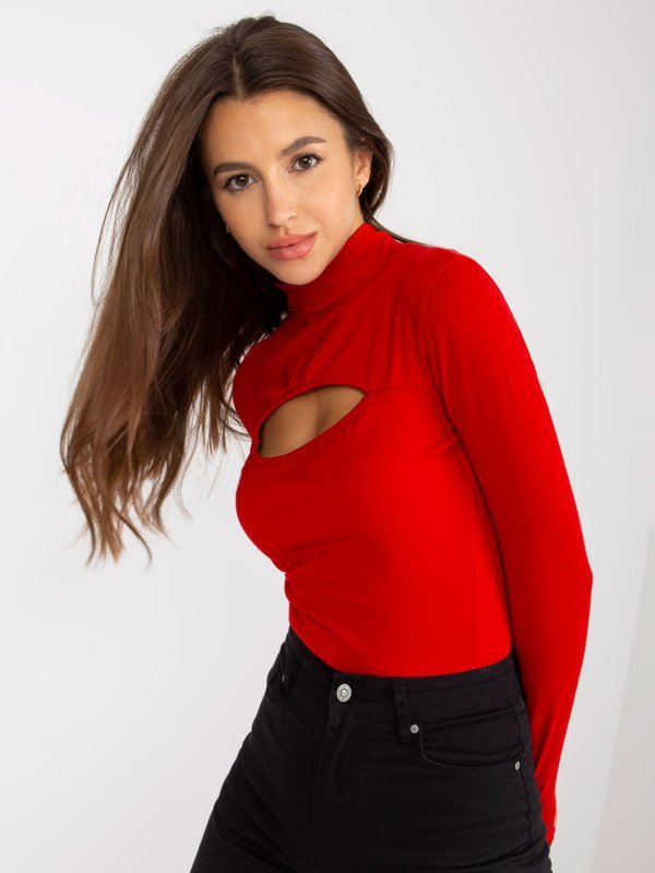 Bluzka-EM-BZ-689.34P-czerwony rozmiar - ONE SIZE