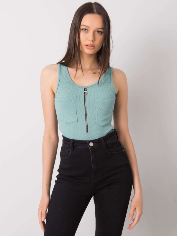 Top-DHJ-TP-13287.36P-mietowy rozmiar - ONE SIZE