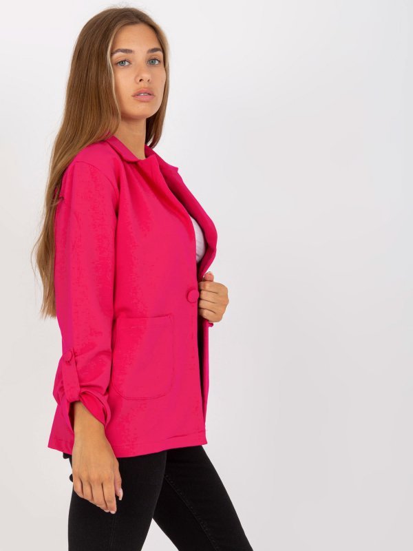 Marynarka-RV-MA-8071.19P-fuksjowy rozmiar - S
