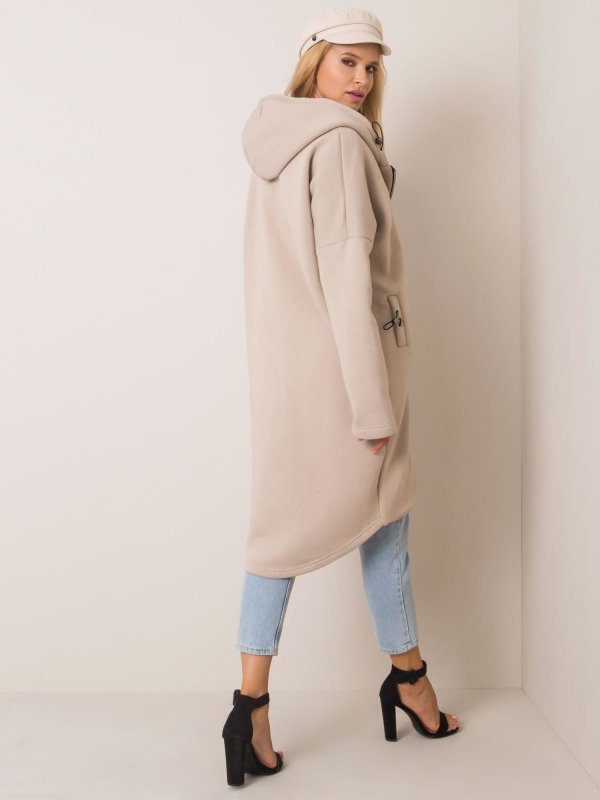 Bluza-RV-BL-4858-1.99P-beżowy rozmiar - L/XL
