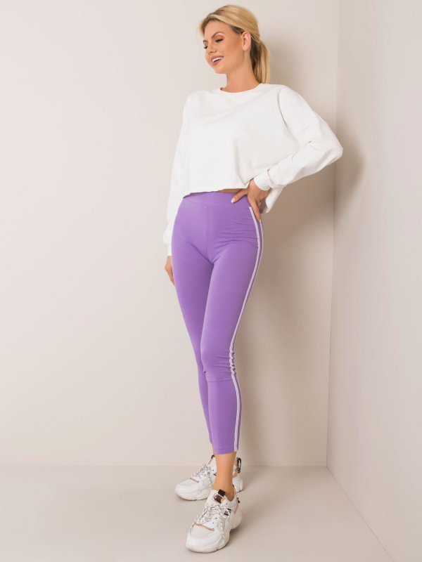 Leginsy-RV-LG-4954.26-fioletowy rozmiar - L