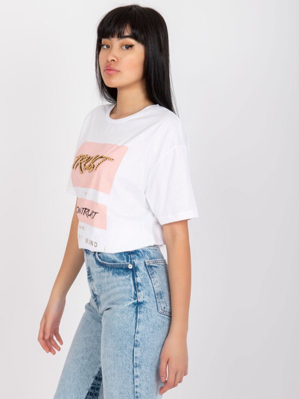 T-shirt-HB-TS-3081.64P-biały rozmiar - L