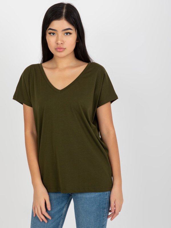 T-shirt-RV-TS-4832.30-khaki rozmiar - L