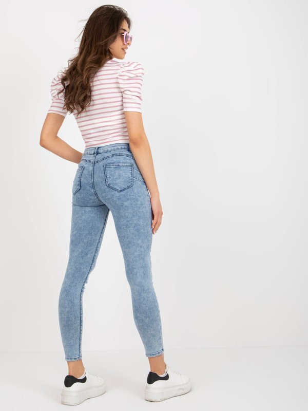 Spodnie jeans-NM-SP-L86.86-niebieski rozmiar - XS
