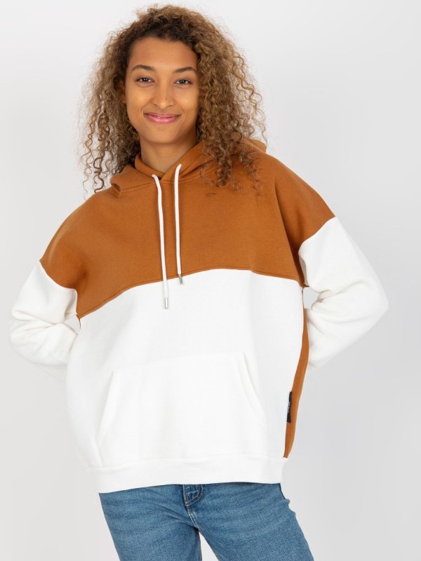 Bluza-AP-BL-AP-3001.98P-jasny brązowy rozmiar - M