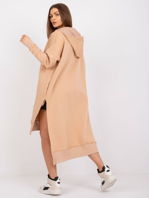 Bluza-FA-BL-7426.25-beżowy rozmiar - ONE SIZE