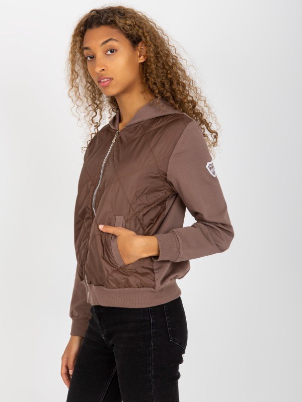 Bluza-RV-BL-8226.11X-brązowy rozmiar - L/XL