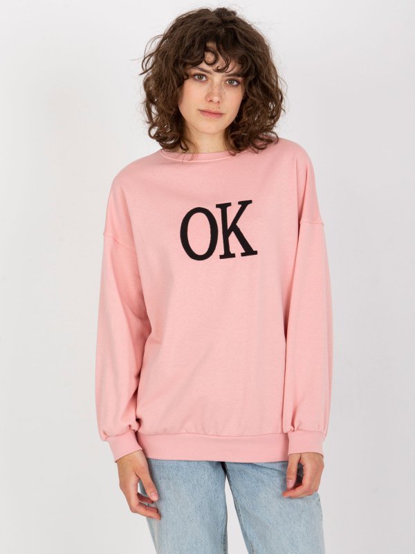 Bluza-EM-BL-ES-21-536.94-jasny różowy rozmiar - ONE SIZE