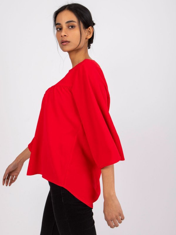 Bluzka-CHA-BZ-1701.29P-czerwony rozmiar - S/M