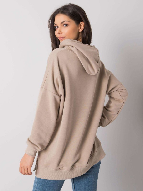 Bluza-RV-BL-7190.38X-beżowy rozmiar - S/M