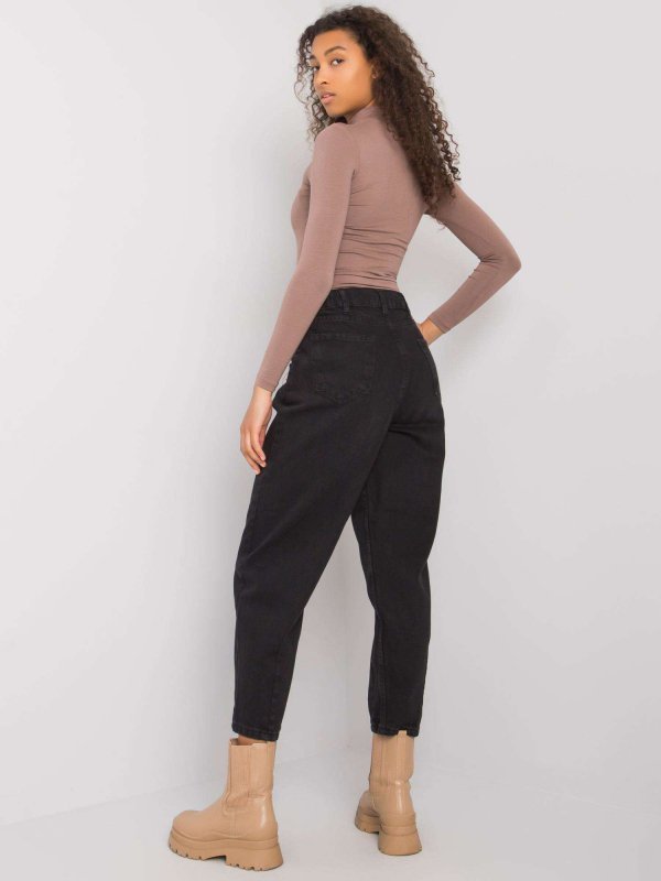 Spodnie jeans-MR-SP-5116-1.29-czarny rozmiar - 26