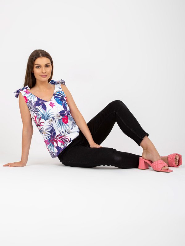 Top-WN-TP-1482-4.67-biało-granatowy rozmiar - L