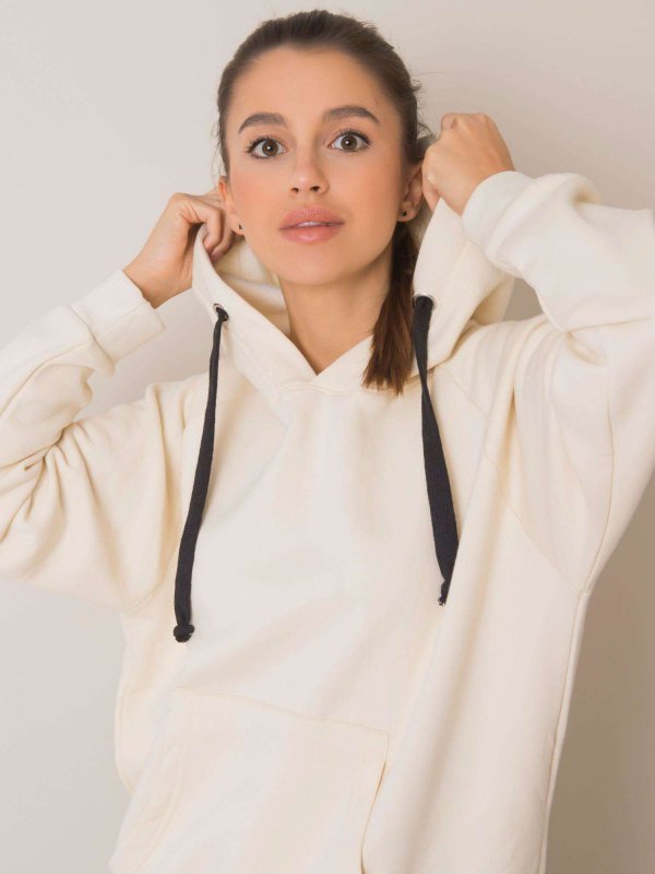 Bluza-TW-BL-G031.20P-ecru rozmiar - L