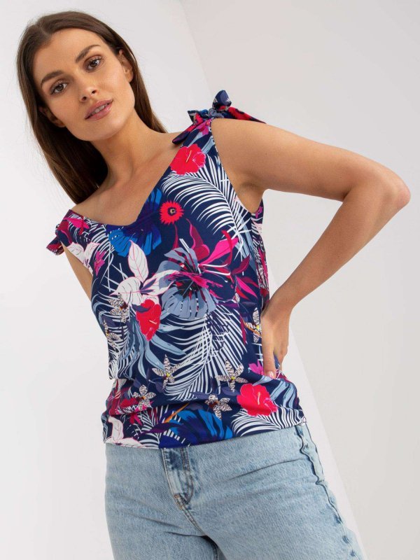 Top-WN-TP-1482-4.67-granatowy rozmiar - S
