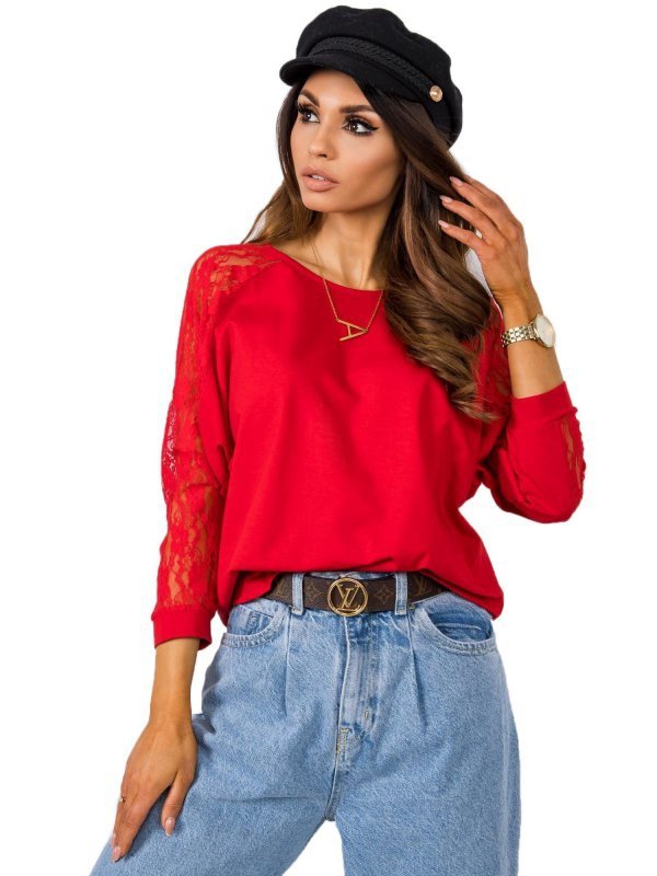 Bluzka-TP-BZ-5476.55-czerwony rozmiar - L