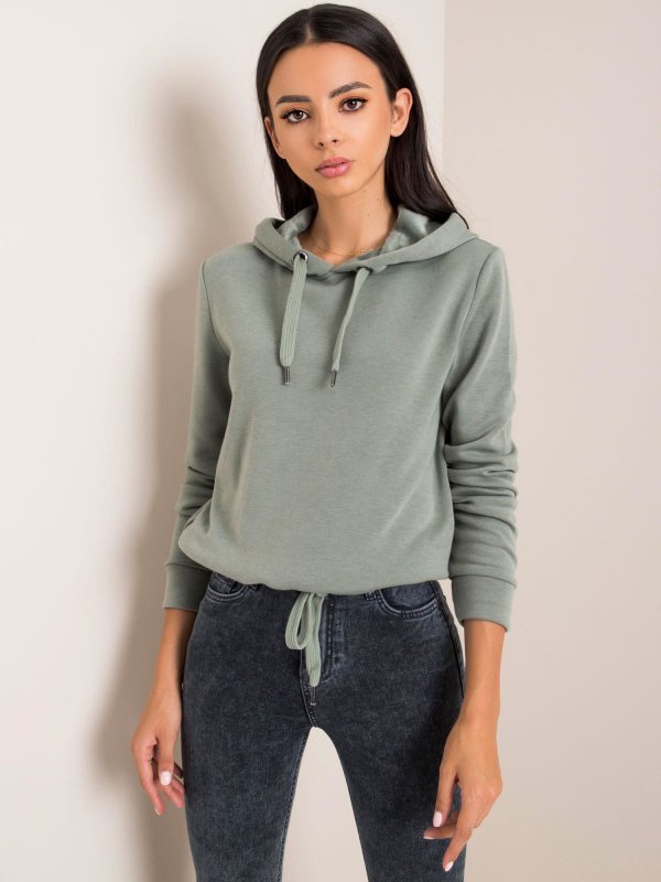 Bluza-D68450N01786E-pistacjowy rozmiar - XL