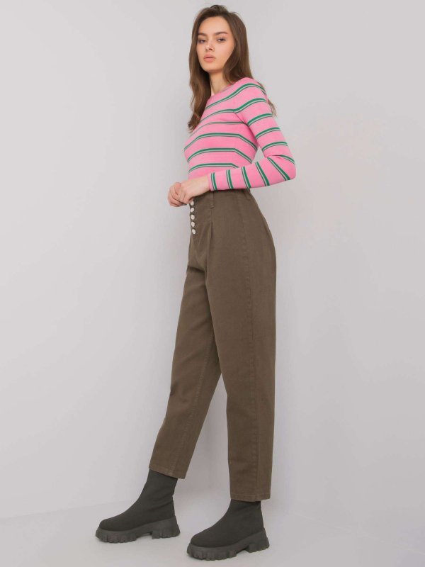 Spodnie jeans-MR-SP-5166-1.42-khaki rozmiar - 30