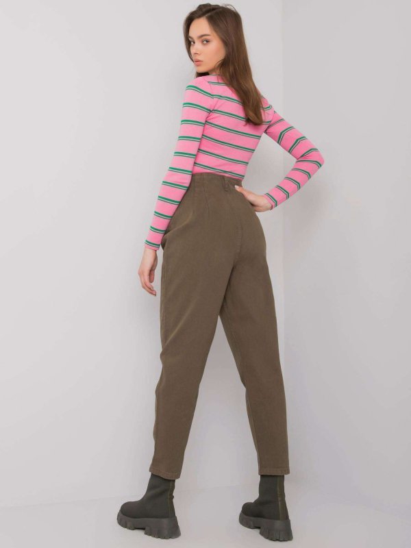 Spodnie jeans-MR-SP-5166-1.42-khaki rozmiar - 26