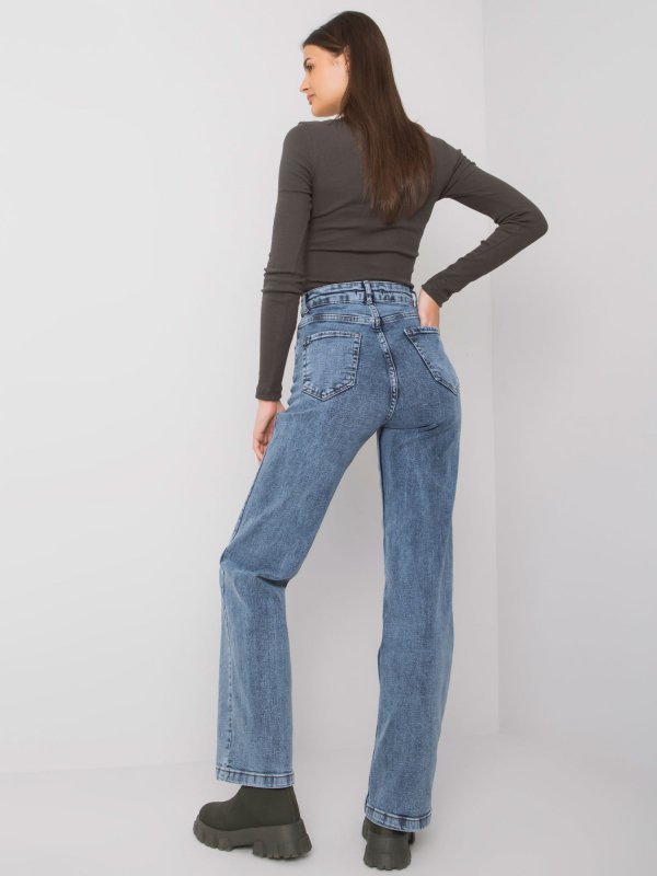 Spodnie jeans-MR-SP-351.72P-ciemny niebieski rozmiar - 25