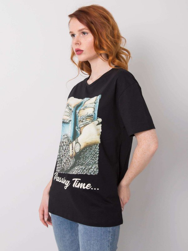 T-shirt-HB-TS-3047.33P-czarny rozmiar - S