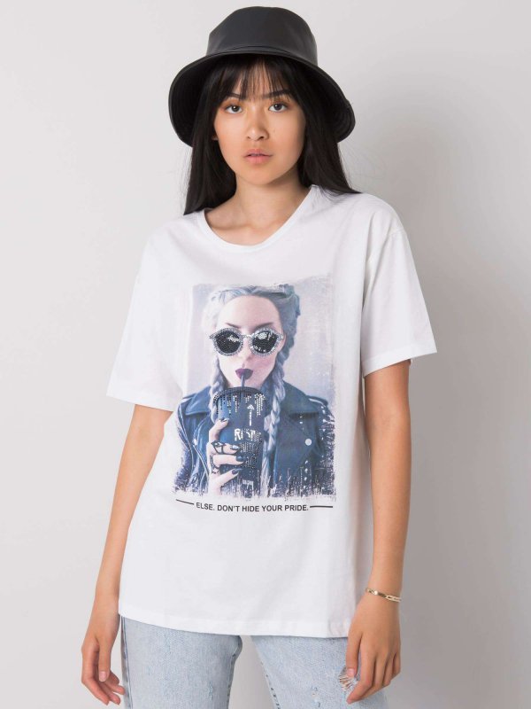 T-shirt-HB-TS-3053.69P-biały rozmiar - M