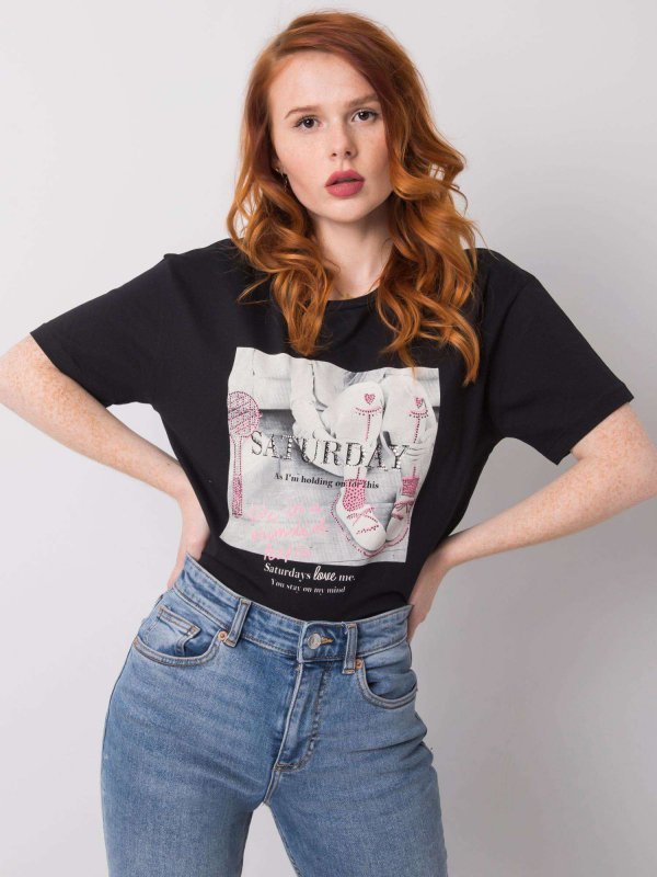 T-shirt-HB-TS-3048.31P-czarny rozmiar - M