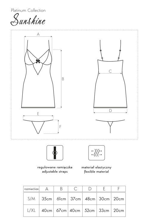 Koszulka Sunshine LC 90185 Platinum Collection rozmiar - S/M