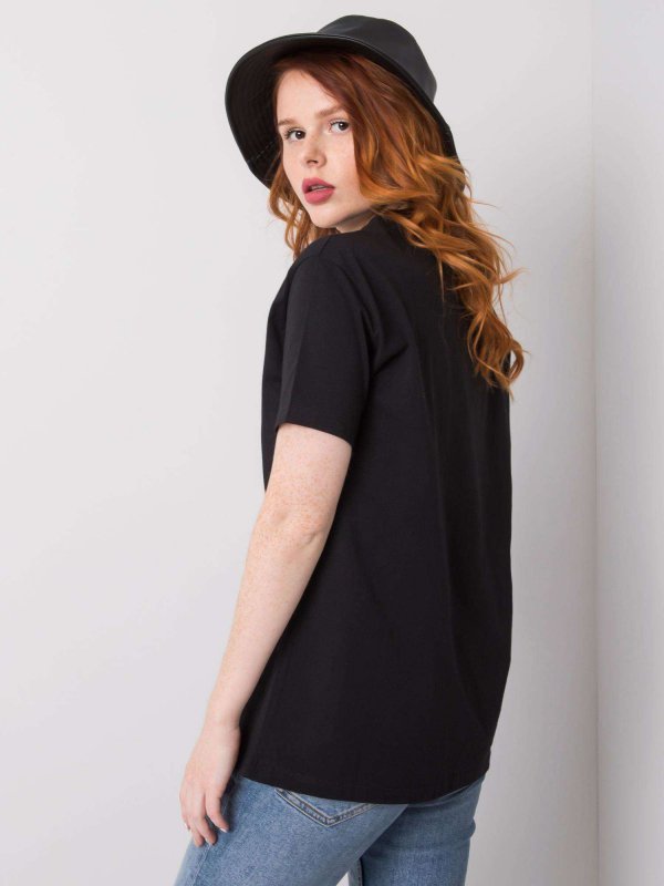T-shirt-HB-TS-3055.18P-czarny rozmiar - S