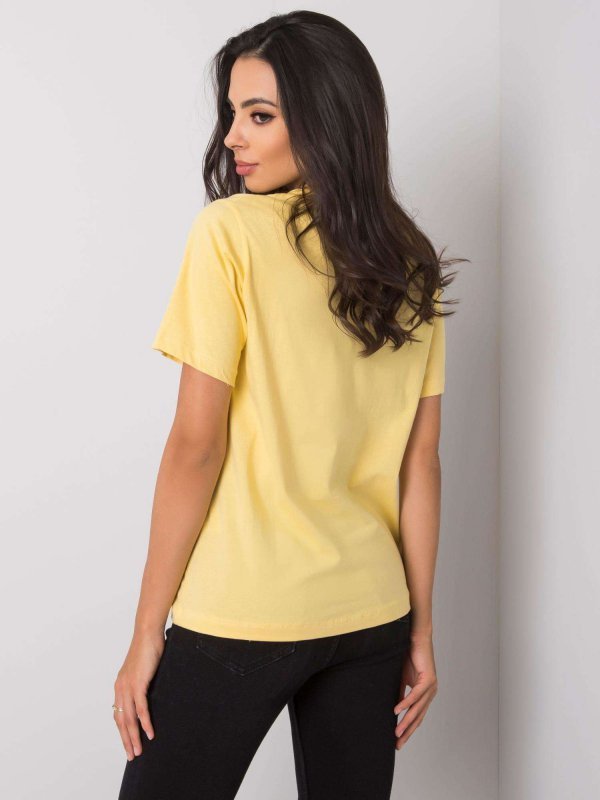 T-shirt-PM-TS-SS21TX64.32-żółty rozmiar - L