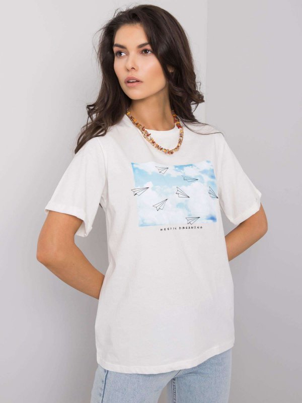 T-shirt-PM-TS-SS21CA33.09-biały rozmiar - M