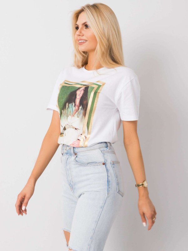 T-shirt-HB-TS-3025.18P-biały rozmiar - L