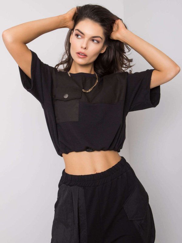 Bluza-217-BL-24290.80P-czarny rozmiar - L