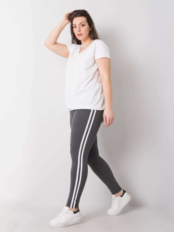 Leginsy-RV-LG-6302.53-ciemny szary rozmiar - 2XL